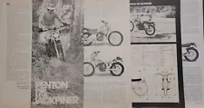 1973 Penton 175 Jackpiner Original Motorcycle 5pg Test article