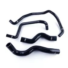 Black For 2000-2006 Nissan Sentra SE-R Spec V QR25DE Silicone Radiator Hose