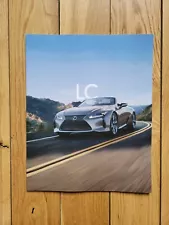 2022 Lexus LC 500 Coupe/Convertible Sales Brochure • Original Dealer Catalog