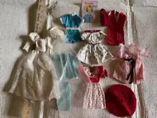 Lot Sale Tammy Barbie Clone Wedding white Dolls Pink organza rose print Red Shoe