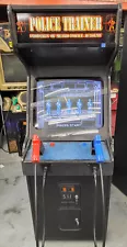 POLICE TRAINER Full Size Arcade Gun Shooting Video Game Machine - WORKS GREAT #3