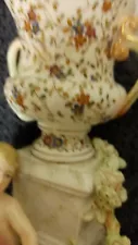 german porcelain vase 6 inches - marked 'RUDOLSTATD" for Hannah only