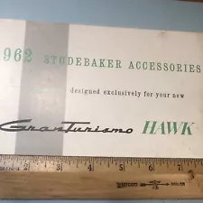 Original 1962 Studebaker Accessories Granturismo HAWK