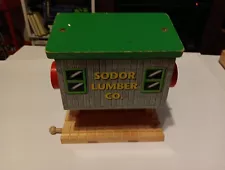 SODOR LOG LOADER Clickity-clack track (2001) Thomas Wooden Trains RETIRED