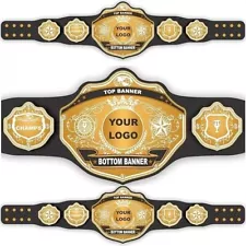 Custom Championship Belt Heavyweight Adult Fully Customized Belt For All Sports