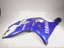 99 Yamaha YZF600 YZF600R Left Mid Fairing Cowl Cover Free Shipping (For: Yamaha YZF600R)