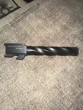 Strike Industries Spiral Fluted 9mm Match Barrel for Glock 17 -Black Nitride