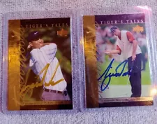 Tiger Woods Signed Rookie Cards