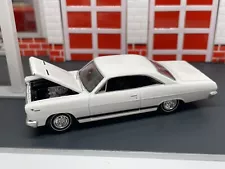 1966 66 Mercury Comet Cyclone White Opening Hood 1/64 Limited Edition