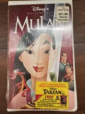 Mulan Disney’s Masterpiece Collection VHS Home Video- Brand New - Sealed