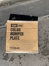 Rogue Fitness Blue Color Echo V2 Bumper Plates 45 lb Single ⚡️Fast Shipping⚡️