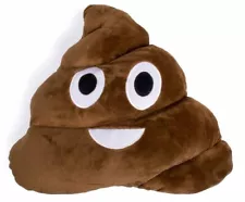 Small 12" Emoji Poop Pillow