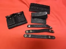 Police Leather Utility Gear for Duty belt.