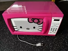 Hello Kitty Hot Pink Microwave Collectible Working Good Condition Tested