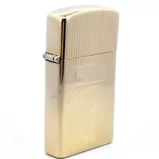 Vintage 14K Yellow Gold Zippo Lighter