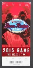 2015 Boca Raton Bowl Full Ticket Toledo Rockets vs. Temple Owls 12/22/15