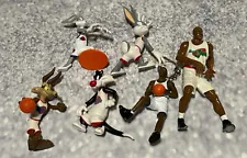 5 inch Michael Jordan With Keychain Space Jam Character Wiley Sylvester Bugs Lot