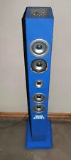 Bud Light BudLight Beer Tall Multimedia USB Bluetooth Speaker Tower Sold AS IS