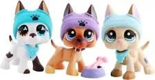 3x Mini Pets Shop LPS Great Dane 244 577 1647 LPS Animal Action Figure Kids Gift