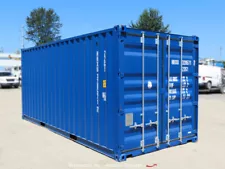 2024 20' Shipping Storage Container Conex Fork Pockets 67,200 LB bidadoo -New