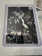 Do you Pooh Kobe Bryant Blackout Metal Card Number 9 Of 10