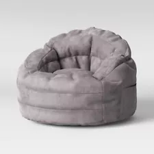 Settle In Bean Bag Chair Gray - Pillowfort