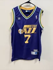 Pistol Pete Maravich Adidas Jersey Utah Jazz #7 Hardwood Classics Size Large +2