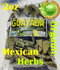 Hojas de Guayaba,Mexican Guava Leaves,Organic Guava leaves Natural Detox 2oz!!