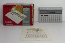 Smith Corona Spell Right 100 Electronic Dictionary, Calculator&Games Old School