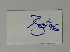 [READ] David Bowie AUTOGRAPH signed cut 1995