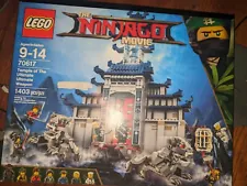 LEGO Ninjago Movie 70617: Temple of The Ultimate Ultimate Weapon; NEW & Sealed