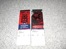 Washington Capitals Unused Playoff Tickets 2011 2012 Memorabilia Style