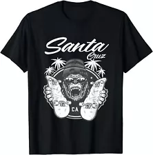 Santa Cruz Palm Tree Street Wear Skateboard T-Shirt, Unisex Tee