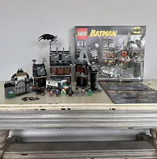 LEGO Batman 7785 Arkham Asylum 100% Complete W/Box Manuals And Minifigures