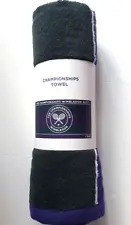 NEW Wimbledon 2023 Championship Towel - Green / Purple Pink/Fuschia - 70x133 cm