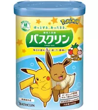 [Limited quantity]Bath salt Bathclin Pokemon 600 g Mixed fruit aroma (30 Baths)