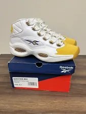 Reebok Question Yellow Allen Iverson Kobe Bryant Shoe Palace Insole Size 8.5 Men