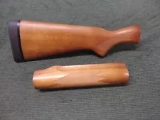 REMINGTON 870 12GA. - ORIGINAL MATCHING WOOD STOCK SET W/ STOCK BOLT - MINT