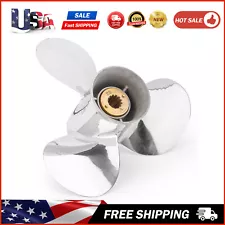 11 1/2 x 13 Stainless Steel Propeller fit Mercury Outboard Engine 25-75HP RH