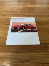 1993 Ford Mustang GT LX Convertible Vintage Car Sales Brochure Catalog OEM