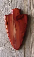 Cedar Arrowhead Deer European Skull Mount Plaque