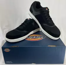 Dickies Men's Shredder Steel Toe EH Industrial Shoe Black Size 12W