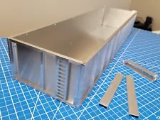 Custom Aluminum Dump Bed ONLY for Tamiya Toy R/C 1/14 Semi Truck Trailer Built