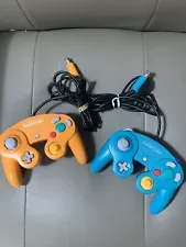 Nintendo GameCube emerald orange Controller Official OEM - TESTED WORKS lot2