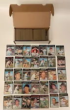 1971 Topps Baseball Card Lot - Collection of 500+ Mid Grade Cards No Doubles