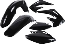 Acerbis Black Plastic Body Kit for Honda CRF 450 R CRF 450 R 2004 2040980001 (For: 2004 Honda CRF450R)