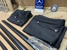 Mercedes w126 black curtain set