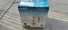 HOMEDICS Cool Mist Humidifier, 1 Gallon Capacity, White&Blue, UHE-CM45A, PO!