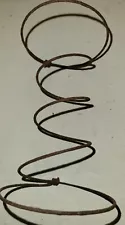 Rusty Bed Springs For Decoration