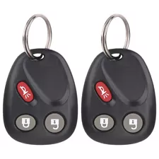 2x Keyless Remote Start Key Fob for 03-06 GMC Yukon Chevy Tahoe Silverado Series (For: Chevrolet Tahoe)